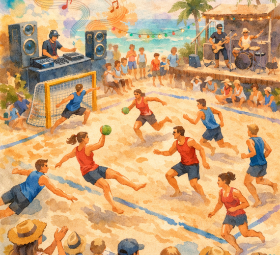 Beachhandball Field Music